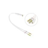 3.5Mm Kulaklık Mikrofon Ayırıcı Kablo Aparat 3.5Mm Dişi 2X3.5mm Erkek Kulaklık Mic Audio Y Splitter