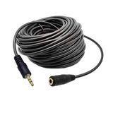 3.5mm Stereo Dişi Erkek Aux Kulaklık Uzatma Kablosu 15m