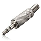 3.5mm Stereo Erkek Jak Lehim Konektörü Ses Video Kablosu Adaptörü