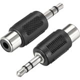 3.5mm Stereo Erkek - Rca Dişi Konnektör Ses Video Adaptörü
