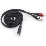 3.5mm Stereo to 2 RCA Kablo Özel Seri 1.8 Metre