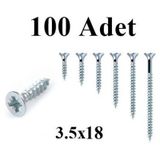 3.5X18 Sunta Vidası 100 Adet