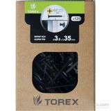3.5X35 Alçıpan Mu Siyah Fosfat 120 Adet - 3,5 x 35 mm Matkap Uçlu