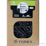 3.5X45 Alçıpan Mu Siyah Fosfat 100 Adet - 3,5 x 45 mm Matkap Uçlu