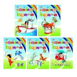 3-6 Yaş Arkadaşım Boyama Kitapları 5 Li