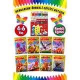 3-6 Yaşa Uygun Hayvanları Öğreniyorum Boyama Seti