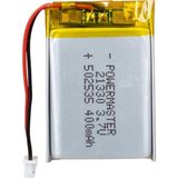 3.7 Volt 400 Mah Lityum Polimer Pil (4887)