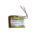 3.7V 1000mAh Li-Po Pil (Lityum Polimer Pil) - Devreli