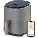 3.8l Xl Hava Fritöz, 7 Program, 1500W, Gri, 2-3 Kişilik Kullanım Için Ideal - Altın - Gri