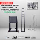 3.8m Taktik Amaçlı Tam Otomatik Teleskopik Merdiven