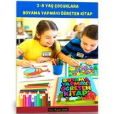 3-9 Yaş Çocuklara Boyama Yapmayı Öğreten Spiralli Kitap