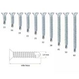 3.9X32 Mm Yhb Matkap Uçlu Akıllı Vida (Dın 7504P) X 50 Adet (Rf147)