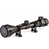 3-9X50 Zoomlu Dürbünü Kırmızı Yeşil İşik Çelik Gövde