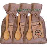 3 Adet 1 kg Taş Değirmende Öğütülmüş Çankırı Kristal Kaya Tuzu - 25 kg