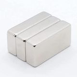 3 Adet 40x20x10 mm Dikdörtgen Neodyum Mıknatıs Boy 40mm En 20mm Kl. 10mm