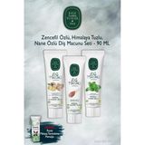 3 Adet 90 Ml Eyüp Sabri Tuncer Zencefil, Himalaya, Nane Diş Macunu, Rosie
