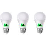 3 Adet 9W LED Ampul A+ 6500K Soğuk Beyaz Işık Lamba Aydınlatma ASA-12082 Enerji Tasarruflu Uzun - Altın