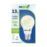3 Adet Aklight Led Ampul 13W E27 Sarı Işık