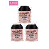 3 Adet Altınbaşak Oya ve Dantel İpi 20 gr - Royaleks - No: SİYAH