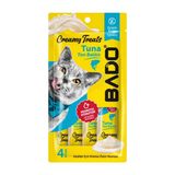3 Adet Bado Creamy Treats Ton Balıklı Krema Kedi Ödülü 4X15 gr