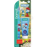 3 Adet Banat Ağız Bakım Seti Şirinler ( 25 ml Macunlu )