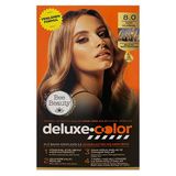 3 Adet Bee Beauty Deluxe Color Kit Saç Boyası 8.0 Açık Kumral