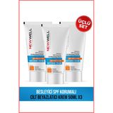 3 Adet Besleyici Spf Korumalı Cilt Beyazlatıcı Krem 50ML