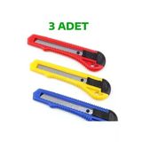3 Adet Büyük Boy Plastik Maket Bıçağı - Falçata