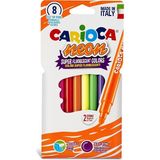 3 Adet Carioca Fosforlu Yıkanabilir Boya 8Li