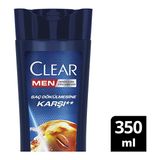 3 ADET Clear Men Saç Dökülme Karşıtı Kahveli 350 ml Şampuan