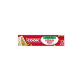 3 Adet Cook Buzdolabı Poşeti 20X30 Cm 30 Adet Küçük Boy
