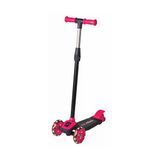 3 Adet Cool Wheels 3 Tekerlekli Işıklı Twist Pembe Scooter
