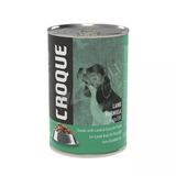 3 Adet Croque Kuzu Etli Konserve Yavru Köpek Maması 400 gr