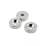 3 Adet D15m X 10/5,5Mm X 3Mm Havşa Delikli Neodyum Mıknatıs