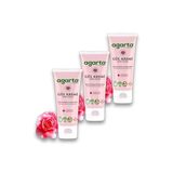 3 Adet Doğal Cilt Nemlendirici Gül Kremi 75 ml