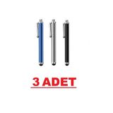3 Adet Dokunmatik Kalem - Akıllı Tahta Tablet Telefon Kalemi