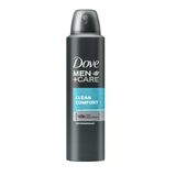 3 Adet Dove Deodorant Clean Comfort Sprey Erkek 150 Ml