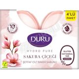 3 Adet Duru Hydro Pure Sabun Sakura 4X135 Gr