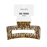 3 Adet Eklips Zebra Dikdörtgen Mandal Toka Sarı