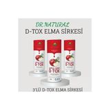 3 Adet Elma Özlü Prebiyotik Ödem Atmaya Ve Kilo Vermeye Yardımcı Detox Sirkesi 250 Ml