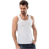 3 Adet Erkek Lüks Atlet %100 Pamuk // 3 Adet - Beyaz - 2XL