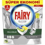 3 Adet Fairy Tablet Platinium Limon 72 Li