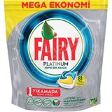 3 Adet Fairy Tablet Platinum 81'li