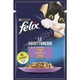 3 ADET Felix Kuzu Etli Yaş Kedi Maması 85 Gr