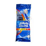3 Adet Gillette Blue2 Plus Kullan At Tıraş Bıçağı 5'Li