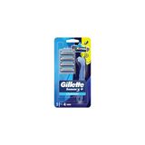 3 Adet Gillette Sensor3 Plus Comfort Tıraş Makinesi + 4'Lü Yedek Başlık