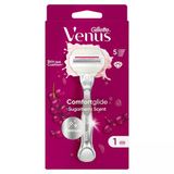 3 Adet Gillette Venus Comfort Glide Sugarberry Tıraş Makinesi + 1 Adet Başlık 1 Adet