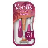 3 Adet Gillette Venus Venus Smooth Miami Kadın Tıraş Bıçakları 3'lü 1 Adet