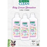 3 Adet Green Clean Baby Bitkisel Çamaşır Yumuşatıcı Lavanta Yağlı 1 lt ve ROSIE