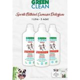 3 Adet Green Clean Sports Bitkisel Çamaşır Deterjanı 1 lt ve ROSIE